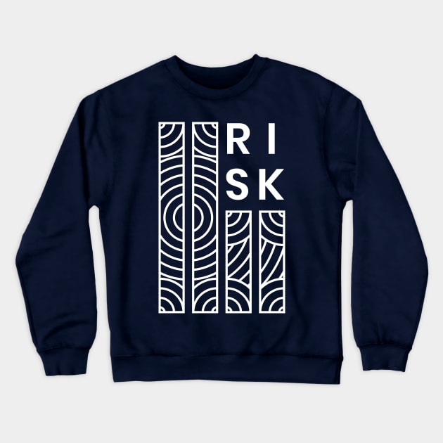 Aesthetic Shape of Risk Crewneck Sweatshirt by ezral
